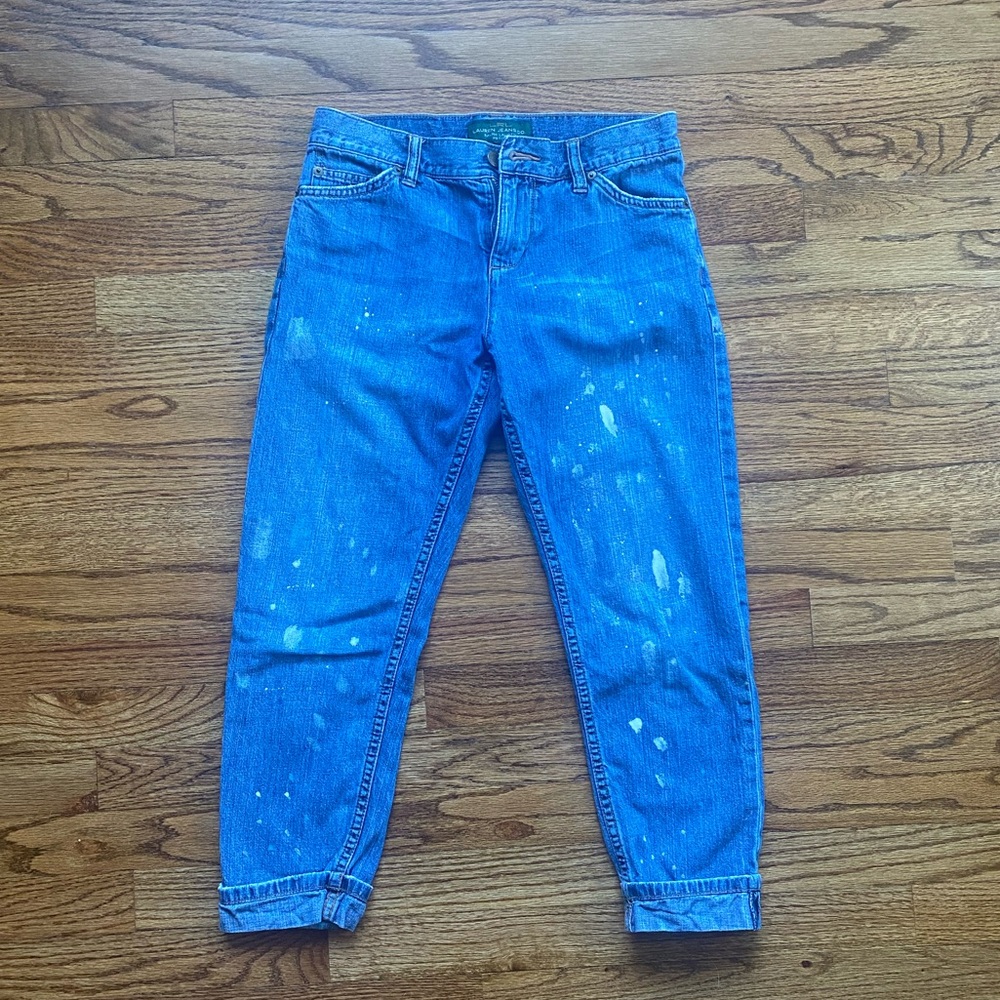 Lauren Ralph Lauren Low Rise Boyfriend Jeans